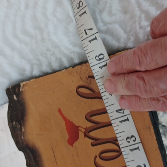 Wooden Look  Welcome To Our Home Plaque  16 Lx6 W - Picture 6 of 7